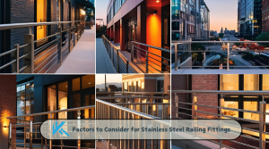 Factors to Consider for Stainless Steel Railing Fittings