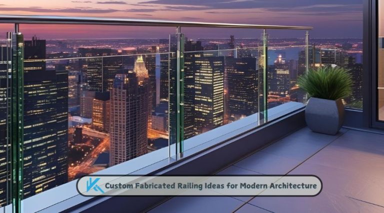 Custom Fabricated Railings for Modern Architectural Use