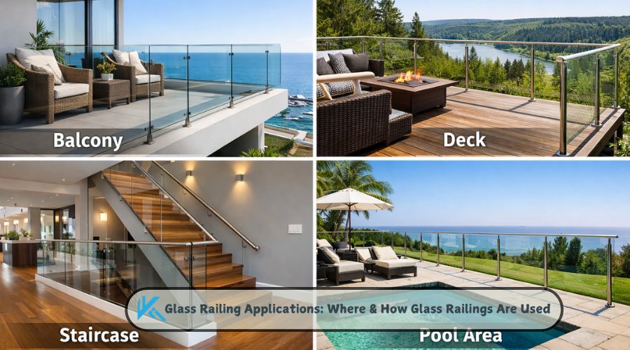 Glass Railing Applications Where and How Glass Railings Are Used