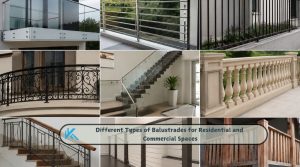 Different Types of Balustrades for Residential and Commercial Spaces